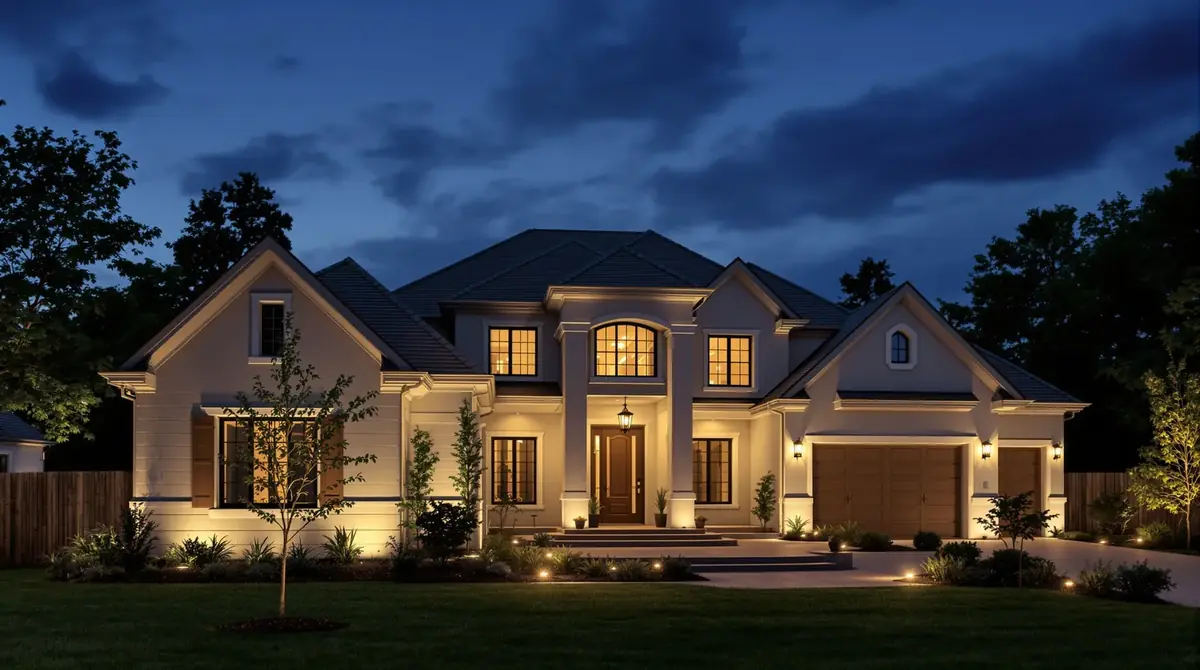Designed landscape lighting system by Light TN