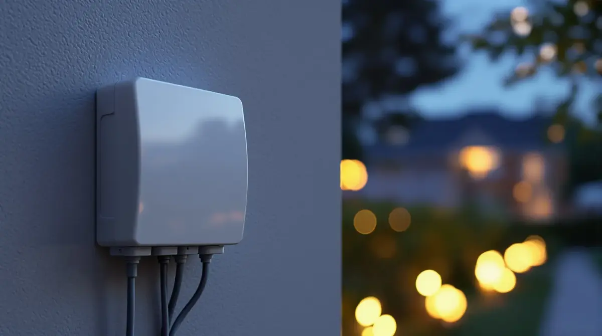 Landscape lighting transformer sized and installed by Light TN