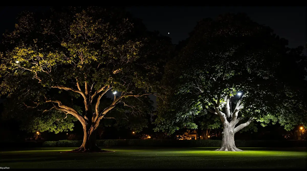 Tree lighting ideas with uplighting and moonlighting by Light TN